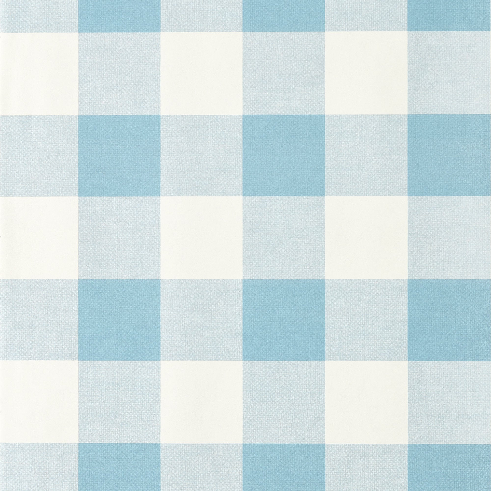 NPOP113416 Central Check Cornflower Wallpaper by Scion