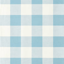 NPOP113416 Central Check Cornflower Wallpaper by Scion