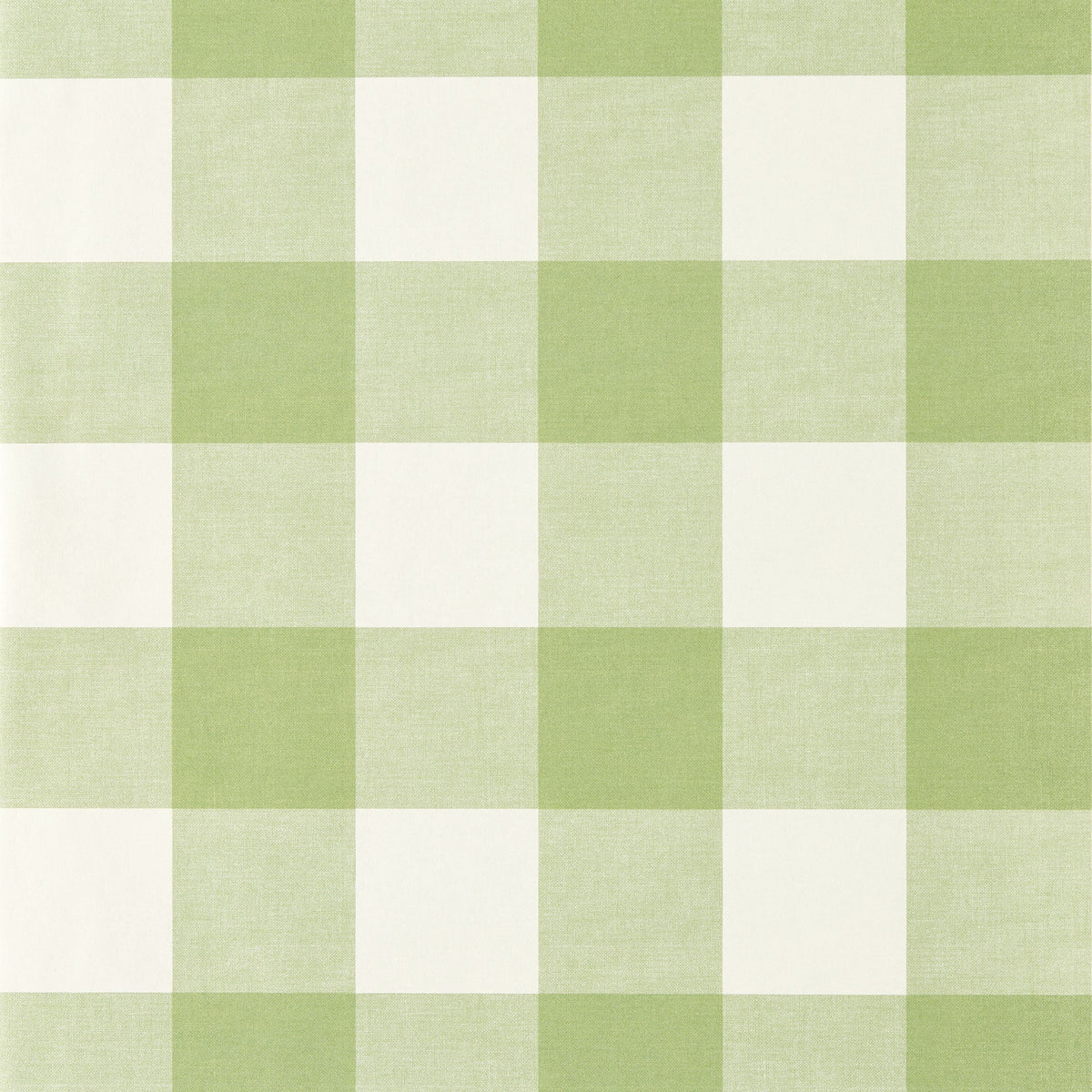 Central Check Pea Green Pomona Wallpaper by Scion