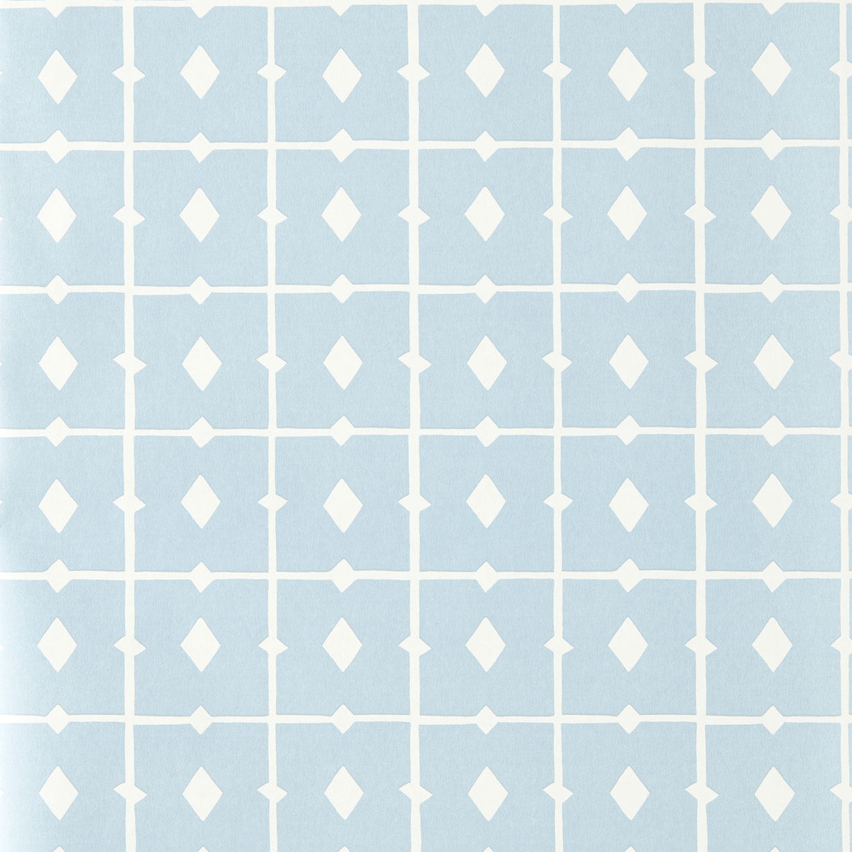 Tiles Cornflower Pomona Wallpaper by Scion
