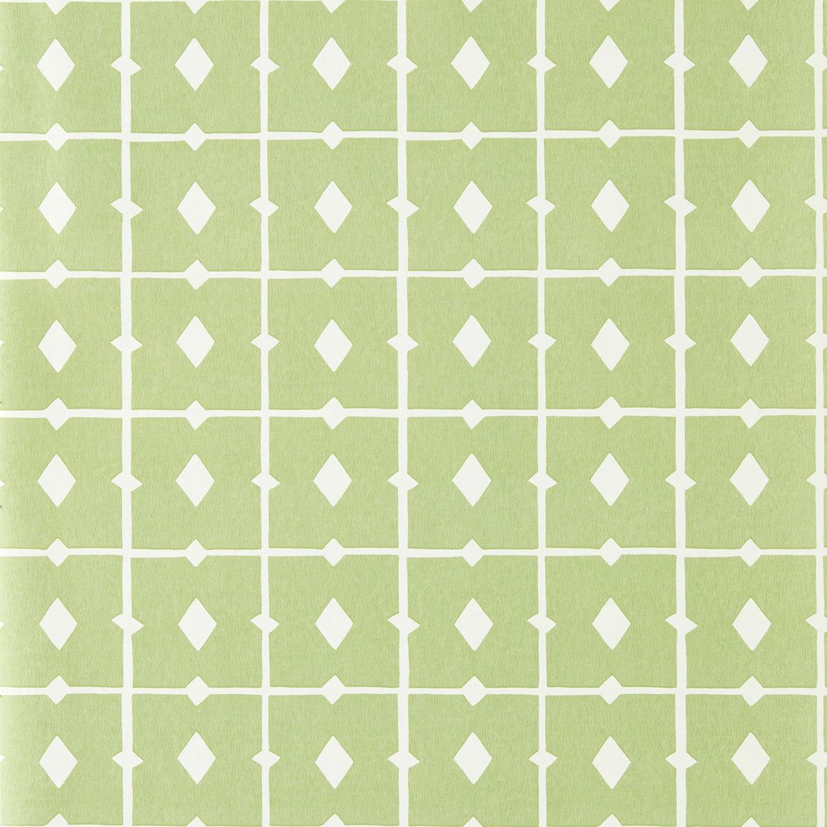 Tiles Pea Green Pomona Wallpaper by Scion