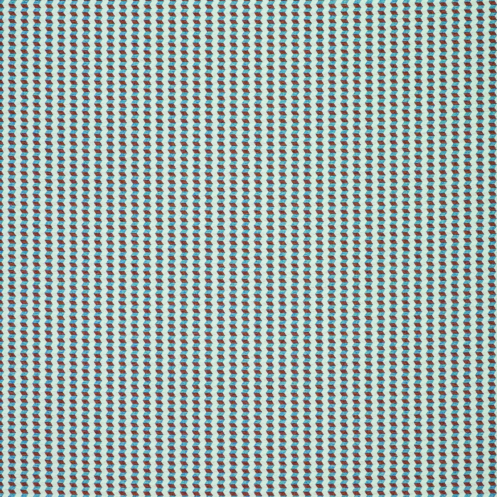 NPOW134822 Stack Tangerine / Cornflower Pomona Weaves Fabric by Scion