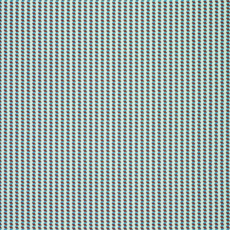 NPOW134822 Stack Tangerine / Cornflower Pomona Weaves Fabric by Scion