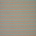 Pomona Zigzag Tangerine / Denim Pomona Weaves Fabric by Scion