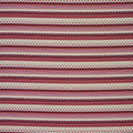 Lock Stitch Chilli / Ladybird Red / Blush Pomona Weaves Fabric by Scion