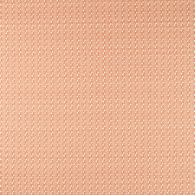Raft Stripe Print Rust Fabric by Scion