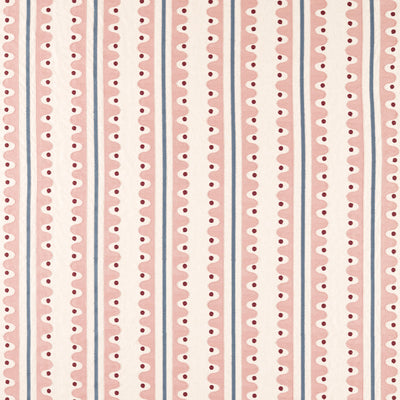 Oakham Embroidery Dusk Pink Fabric by Scion