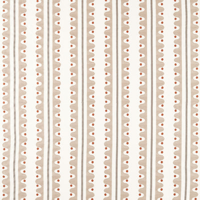 Oakham Embroidery Mushroom Fabric by Scion