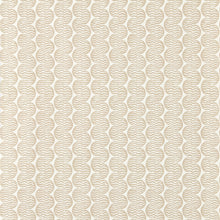 113244 Raft Stripe Oakham Mushroom  Wallpaper by Scion