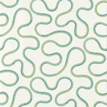 113248 Bimble Oakham Evergreen Wallpaper by Scion