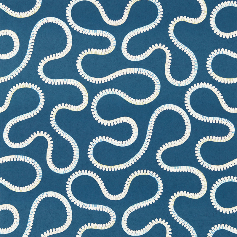 113249 Bimble Oakham Twilight Wallpaper by Scion