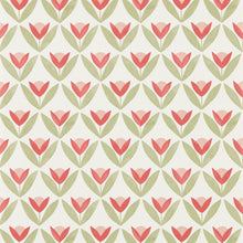 113255 Tulip Trellis Oakham Berry Wallpaper by Scion