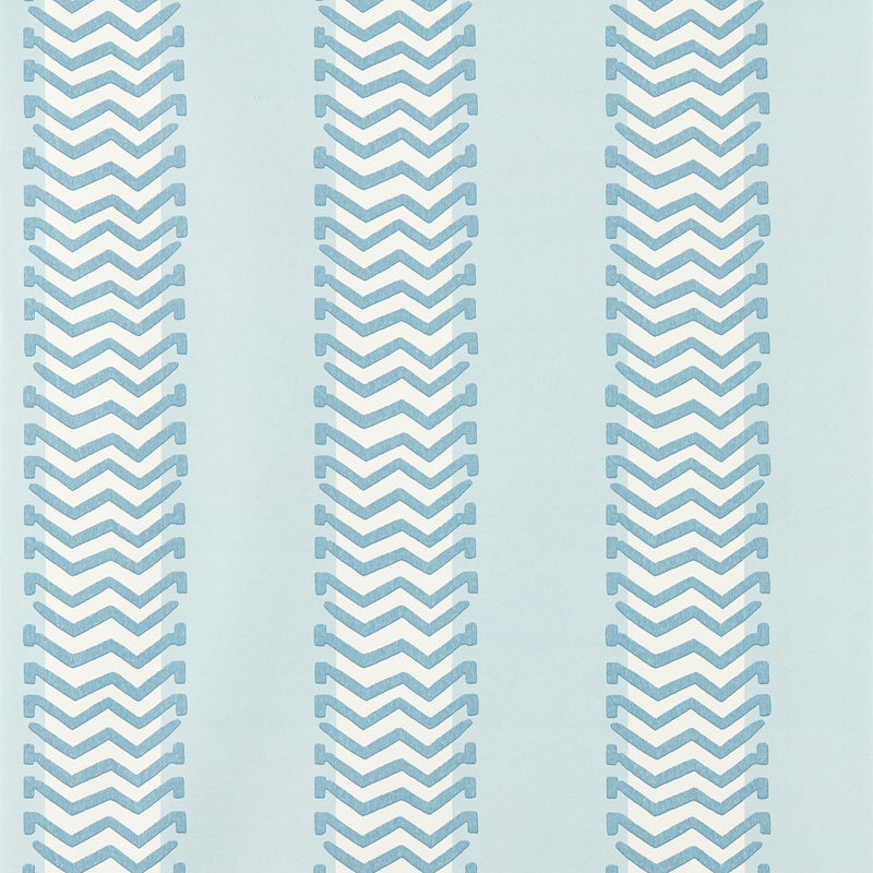 113260 Bradgate Oakham Coast Blue Wallpaper by Scion