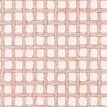 113261 Fretwork Oakham Ladybird red Wallpaper by Scion