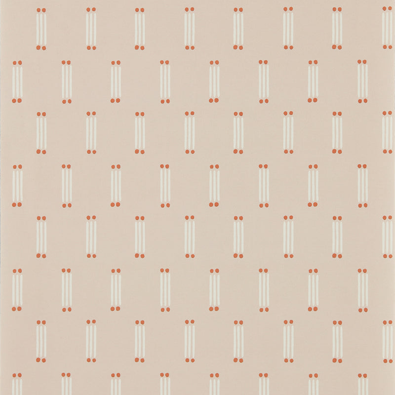 113278 Matchsticks Oakham Blush Wallpaper by Scion