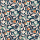 Dancing Daisies Oakham Midnight Wallpaper by Scion