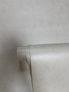 Prism Beige / Silver Grey New Touch Wallpaper by Galerie — roll shot