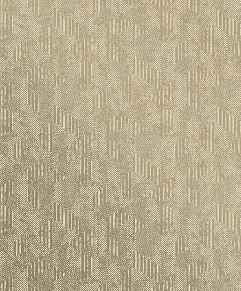 Prism Beige New Touch Wallpaper by Galerie — flat
