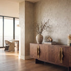 Prism Silver Grey / Beige New Touch Wallpaper by Galerie — roomshot 1