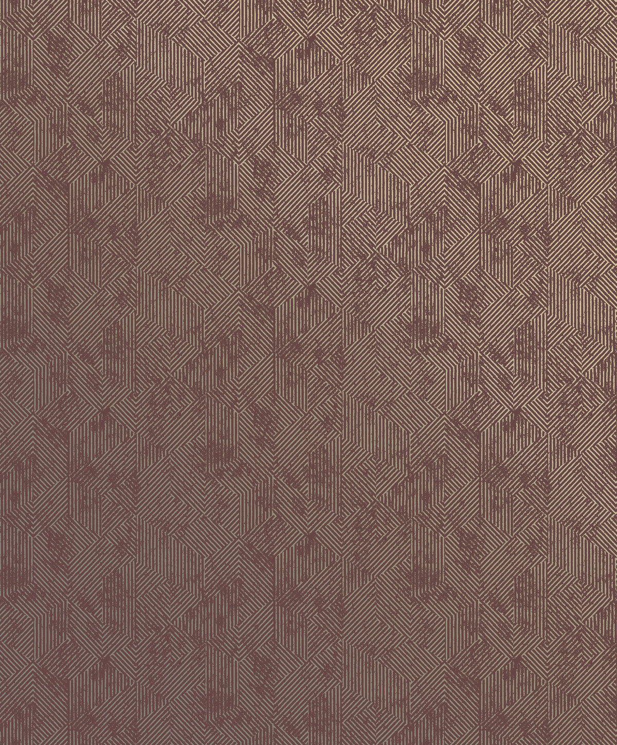 Prism Red / Gold New Touch Wallpaper by Galerie — flat