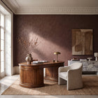 Prism Red / Gold New Touch Wallpaper by Galerie — roomshot 1