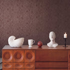 Prism Red / Gold New Touch Wallpaper by Galerie — roomshot 2