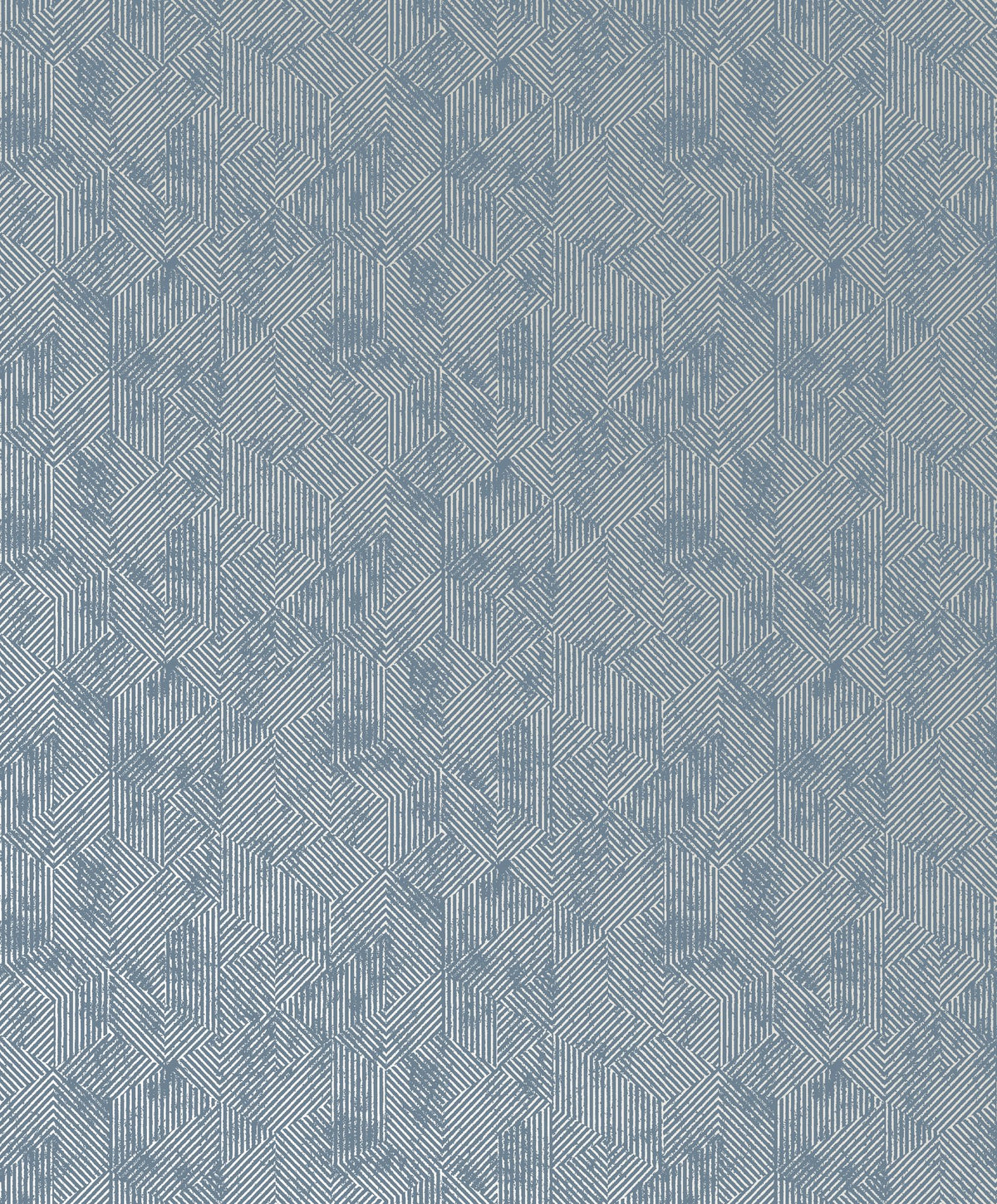 Prism Blue / Silver Grey New Touch Wallpaper by Galerie — flat
