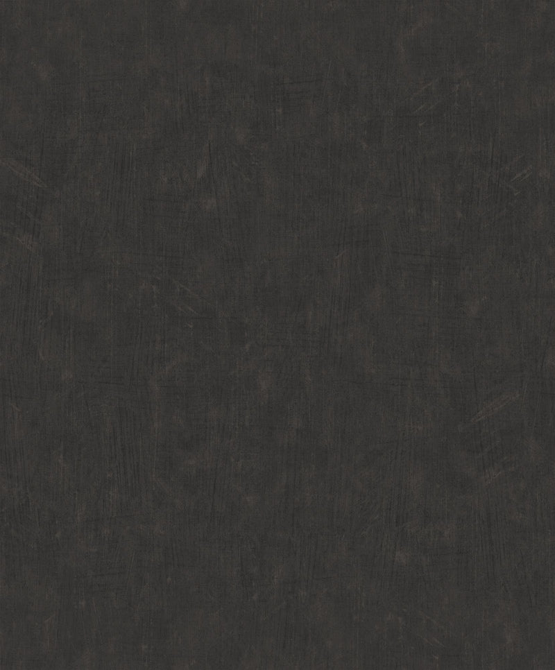 Brushmark Black New Touch Wallpaper by Galerie — flat