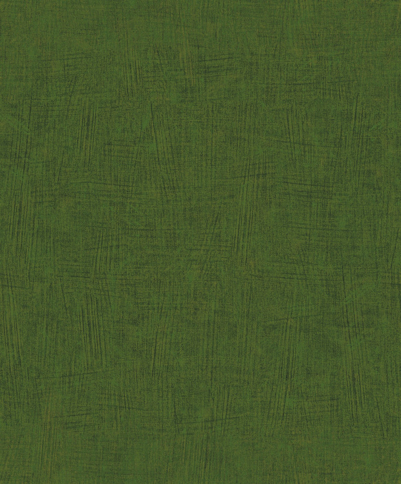 Brushmark Green New Touch Wallpaper by Galerie — flat