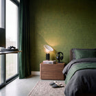 Brushmark Green New Touch Wallpaper by Galerie — roomshot 1