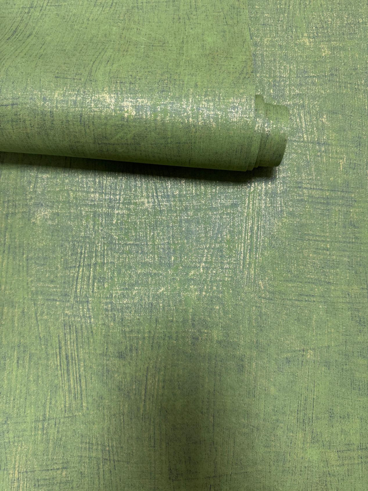 Brushmark Green New Touch Wallpaper by Galerie — roll shot