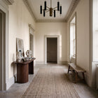 Woven Texture Beige / Silver Grey New Touch Wallpaper by Galerie — roomshot 1