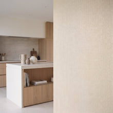 Interlace Cream New Touch Wallpaper by Galerie — roomshot 1