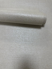Banded Dot Beige / Silver Grey New Touch Wallpaper by Galerie — roll shot