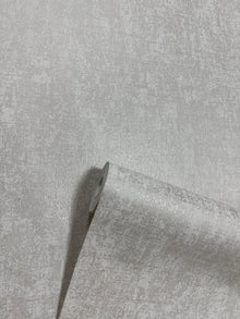 Mottled Specks Pale Silver New Touch Wallpaper by Galerie — roll shot