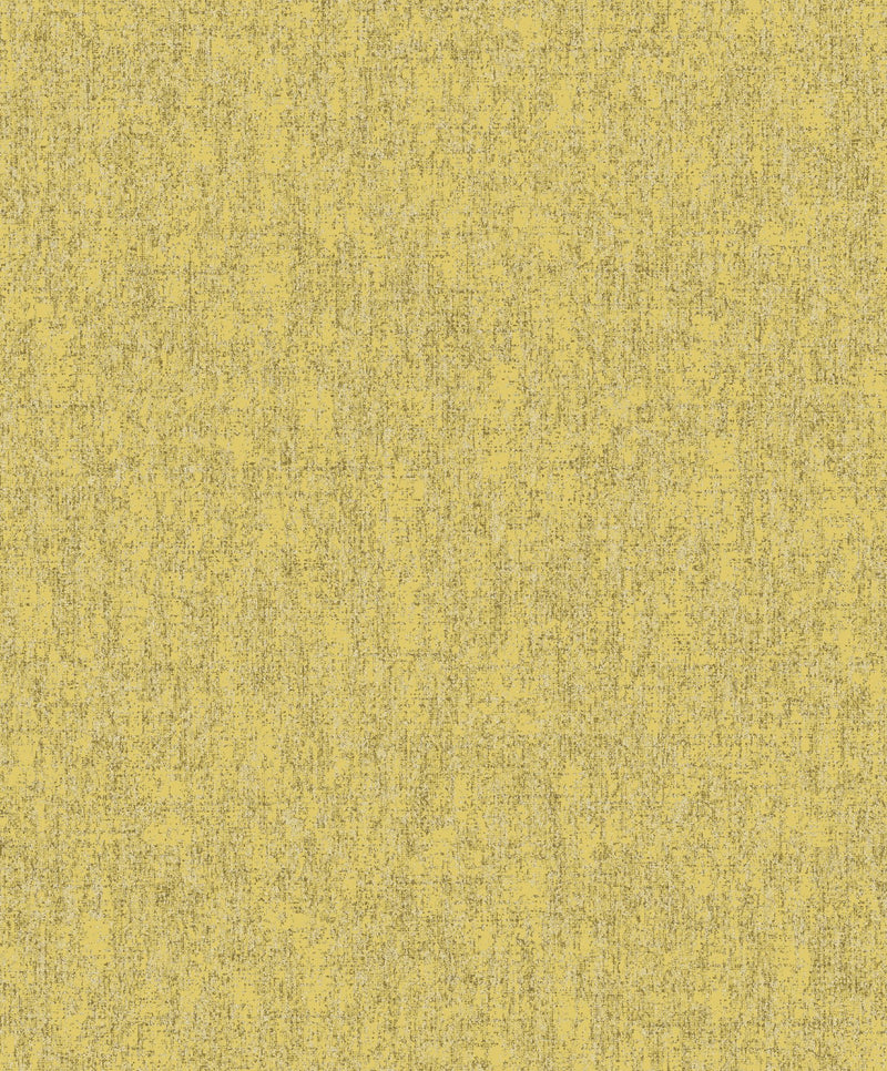 Mottled Specks Yellow New Touch Wallpaper by Galerie — flat