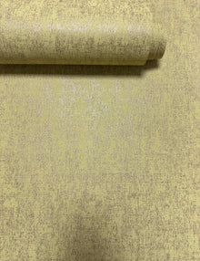 Mottled Specks Yellow New Touch Wallpaper by Galerie — roll shot