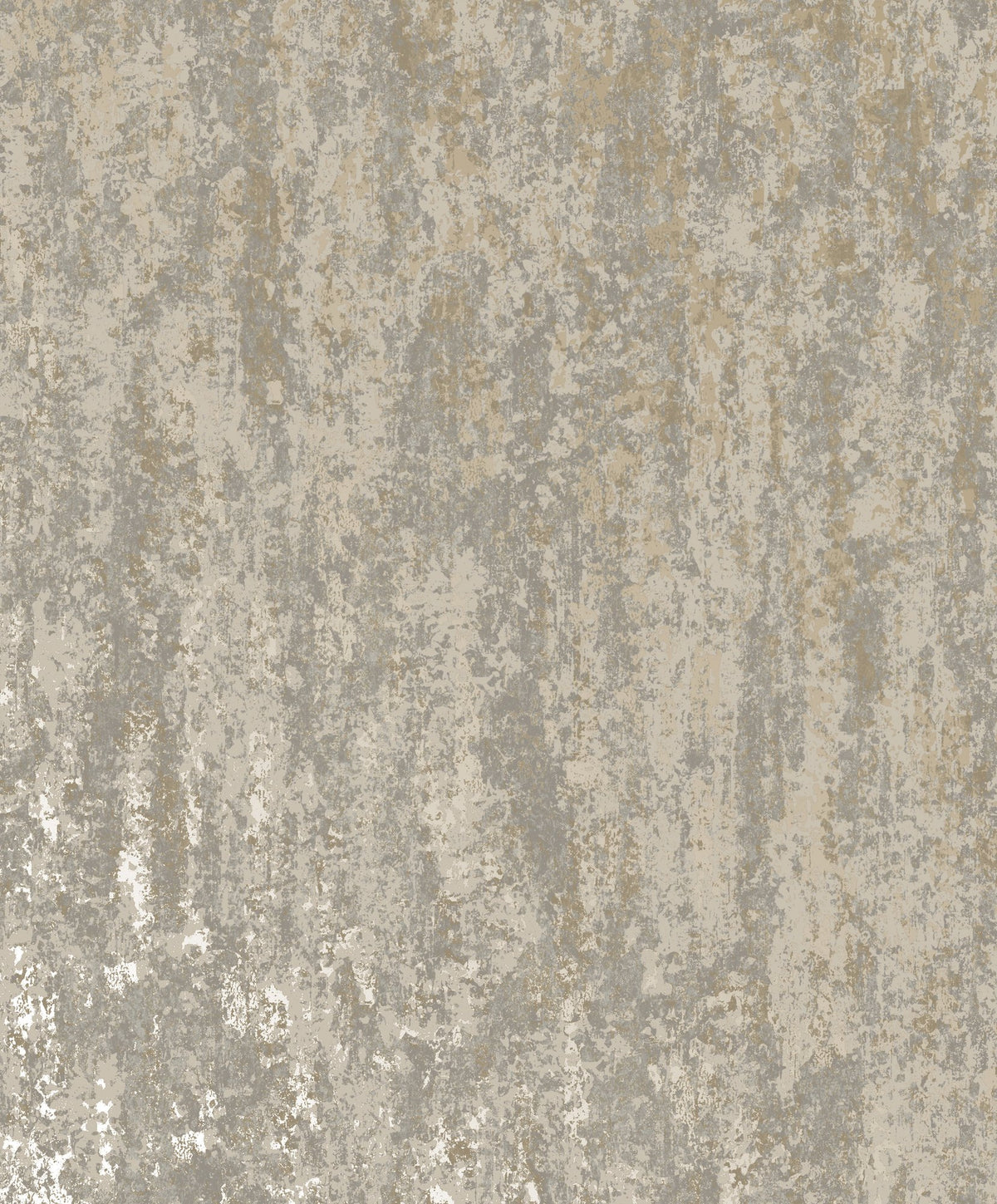 Patina Beige / Silver Grey New Touch Wallpaper by Galerie — flat