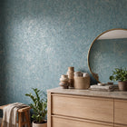 Scatter Blue / Silver Grey New Touch Wallpaper by Galerie — roomshot 1