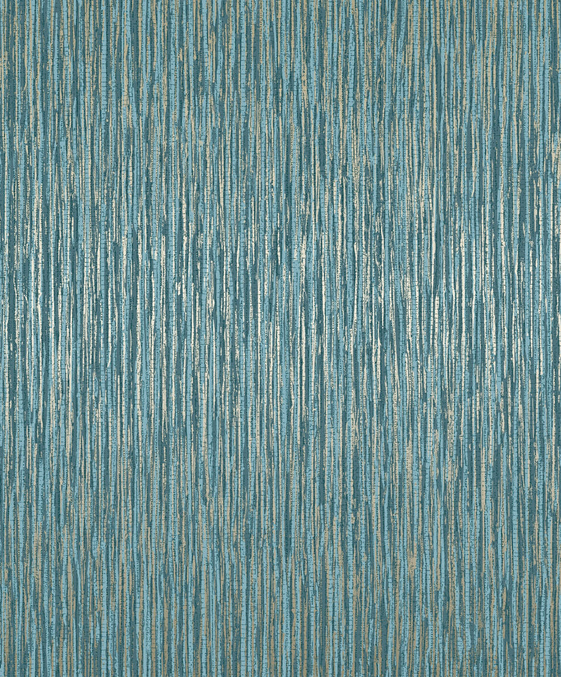 Strand Blue / Silver Grey New Touch Wallpaper by Galerie — flat
