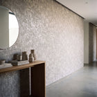 Scratched Plaster Oyster New Touch Wallpaper by Galerie — roomshot 1