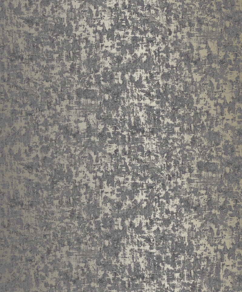 Scratched Plaster Bronze Brown / Black New Touch Wallpaper by Galerie — flat