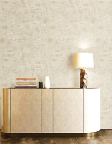 Crosshatch Cream / Beige New Touch Wallpaper by Galerie — roomshot 2
