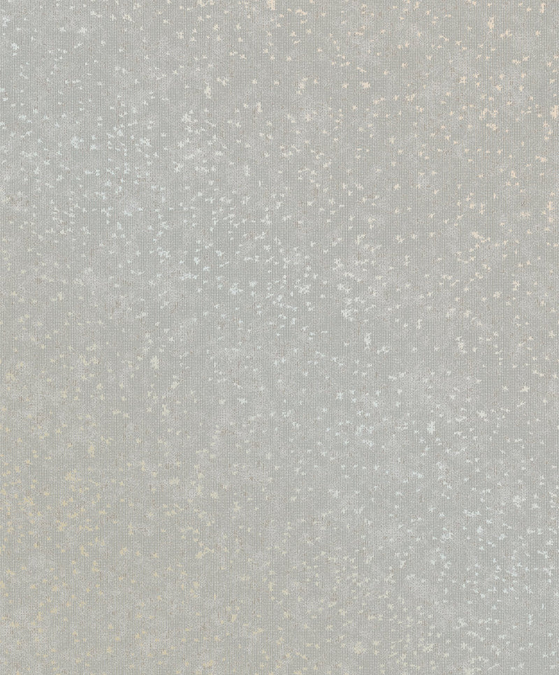 Worn Pinstripe Silver Grey / Beige New Touch Wallpaper by Galerie — flat
