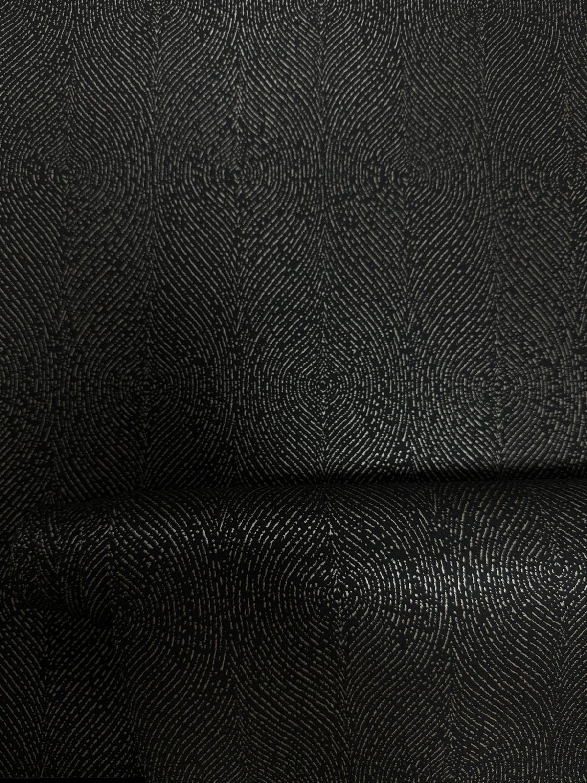 Contour Black New Touch Wallpaper by Galerie — roll shot
