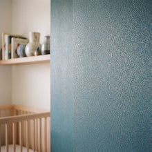 Contour Blue / Gold New Touch Wallpaper by Galerie — roomshot 1