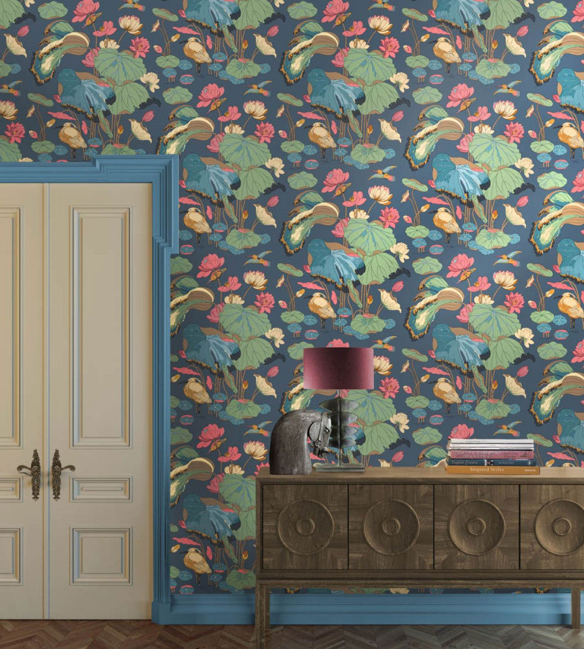 Nympheus Baker Originals Wallpaper By GP & J Baker