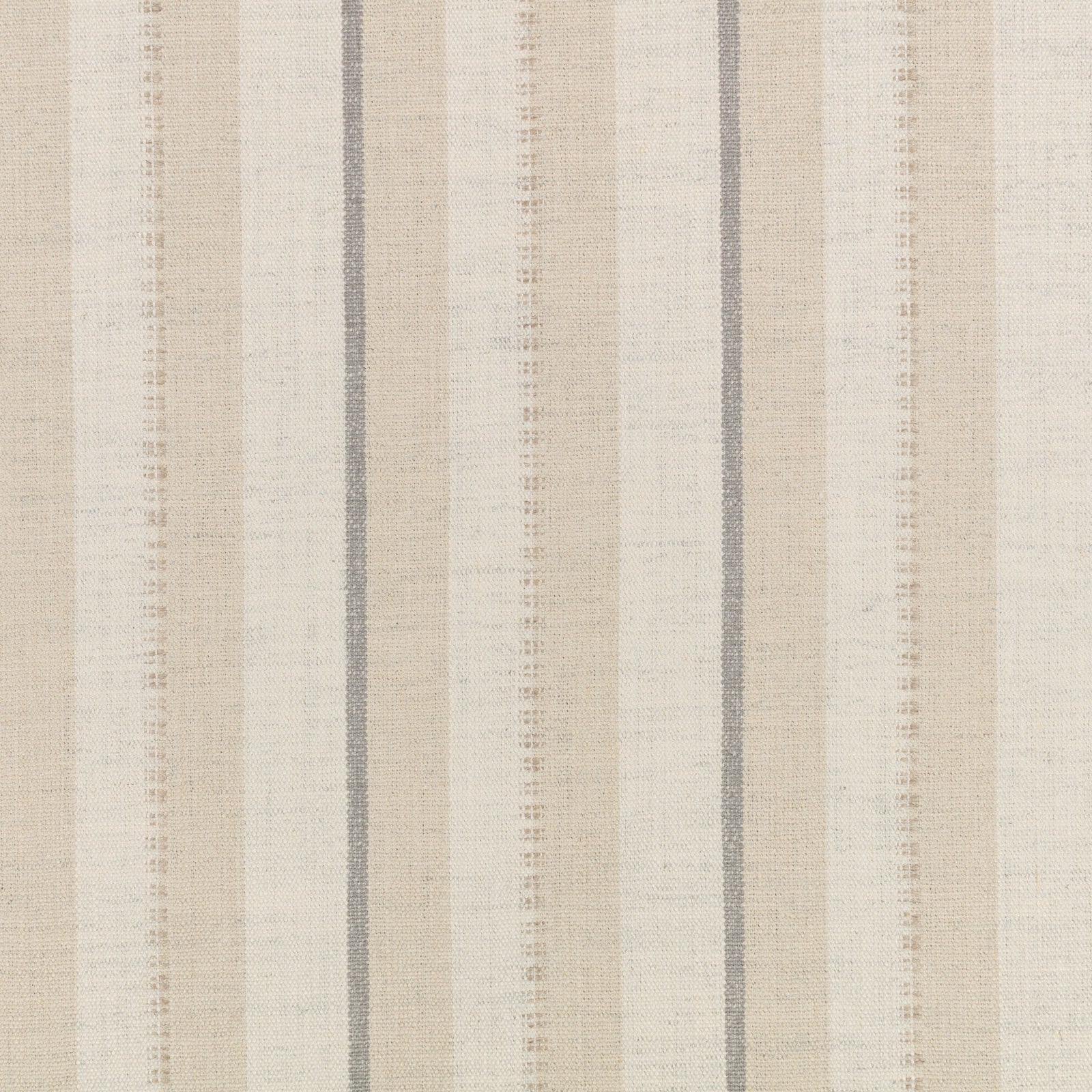 Peruvian Stripe Parchment Homespun Textures Fabric by Mark Alexander