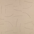 Gesture Flax Homespun Embroideries Fabric by Mark Alexander