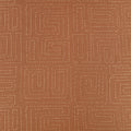 Kuba Embroidery Clay Homespun Embroideries Fabric by Mark Alexander